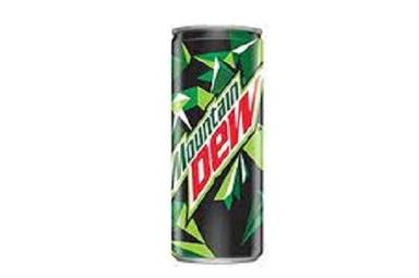 Mountain Dew Soft Drink With Fresh Mouthwatering Taste No Added Flavor Chilled Packaging: Can (Tinned)
