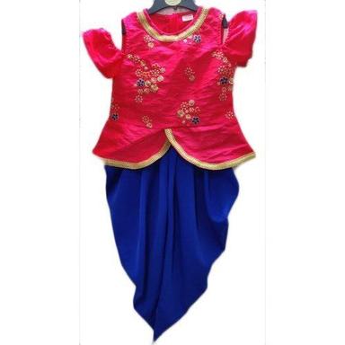 Vibrant Color, Comfortable, Cool, Easy To Wear And Unique Design Kids Dhoti Kurta Decoration Material: Beads
