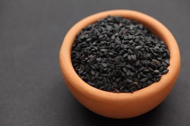 100 Percent Fresh And Pure Dried Black Sesame Seeds Brown Colour In Round Shaped Admixture (%): 2%
