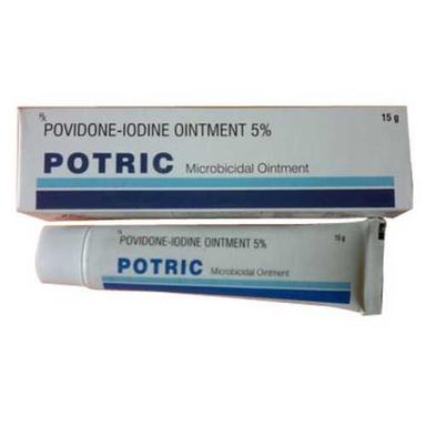 Povidone-Iodine Ointment 5% Potric Microbicidal Ointment 15 Gram Application: Clinical