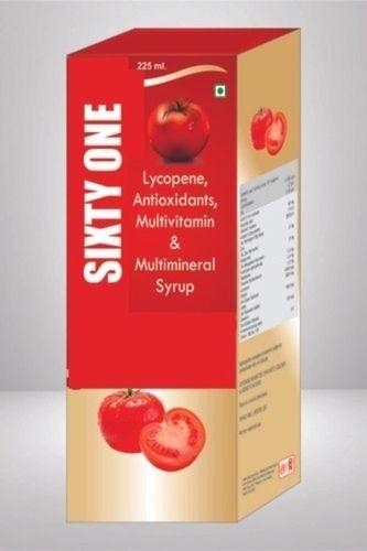 Sixty One Lycopene Antioxidants, Multivitamin And Multimineral Syrup General Medicines