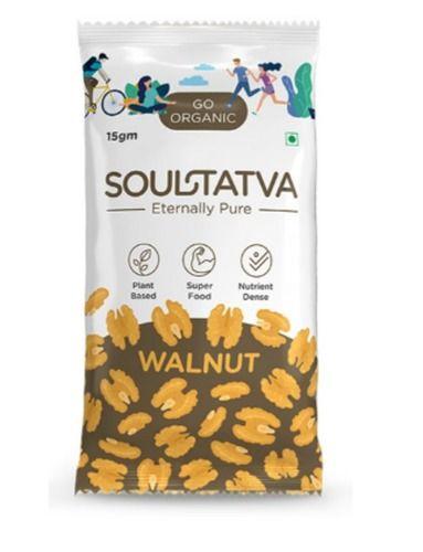 Organic Soultatva Eternally Pure Raw Walnut Kernels 15Gms, Pack Of 12