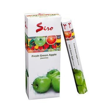 Solid 100% Eco-Friendly Green Apple And Rose Fragrance Brown Incense Stick (Agarbatti) For Religious Purpose