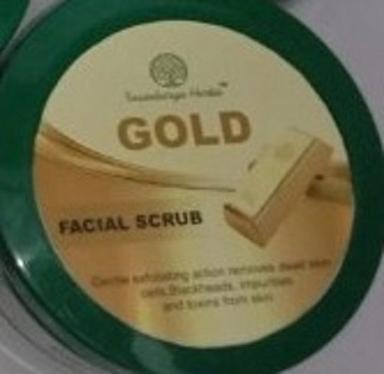 White Extra Shine Glowing, Dry And Oily Skin Gold Facial Cream Scrub