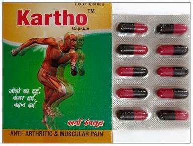 Kartho Capsules Anti Arthritic And Muscular Pain 10 X 3 Capsules General Medicines