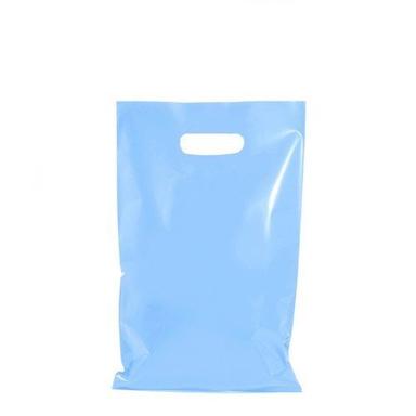 High Quality Sturdy Design, Light Weight And Durable U Cut 20X26 Inch Plastic Blue Hdpe Carry Bags