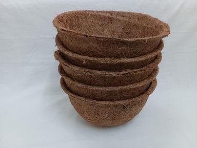 Eco-Friendly Long-Lasting Biodegradable And Absorbent Brown Natural Coco Coir Pots