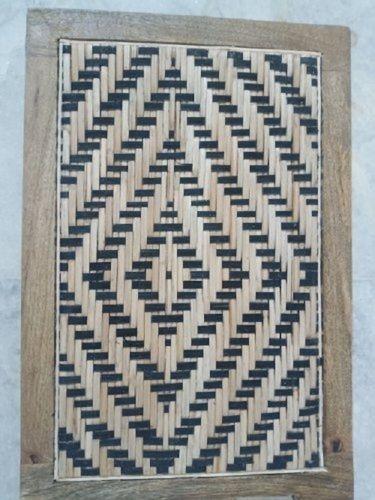 Wood Easy To Wipe Clean Home Decor Rectangular Natural Bamboo Window Mats