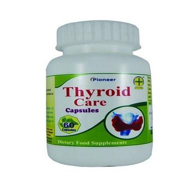 Natural Blend Of Traditional Herbs And Minerals Pioneer Herbal Thyroid Care Capsules