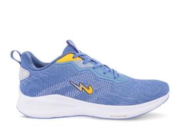 Blue Color Mens Running Shoes With Round Shape Toe And Light Weight Size: 6 To 10