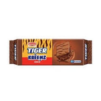 No Added Flavors And Mouth Watering Taste Tiger Chocolate Cream Sweet Biscuits Fat Content (%): 5 Percentage ( % )