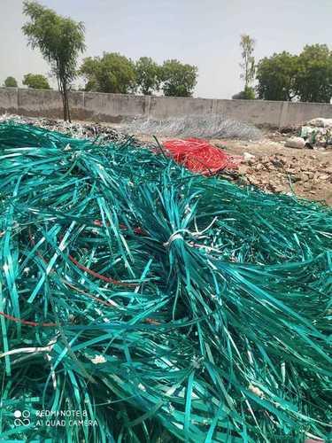 Blue Industrial Used Plain Plastic Rassi Scrap With Recycle Quality