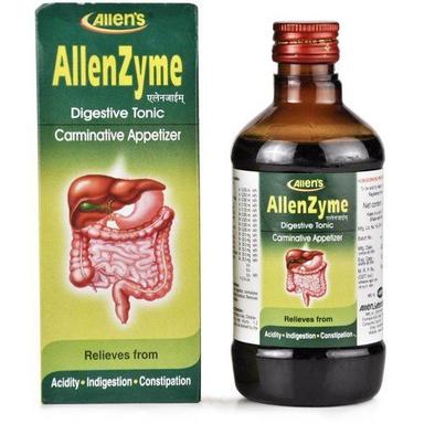 Allenzyme Digestive Tonic Liquid Syrup, 200 Ml Cool And Dry Place