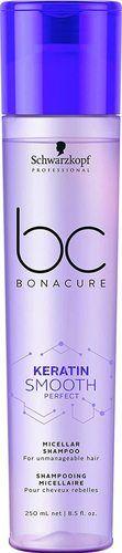 Bc Bonacure केराटिन स्मूथ परफेक्ट माइक्रेलर शैम्पू बालों के लिए, 8.5-औंस अनुशंसित: बालों के लिए 