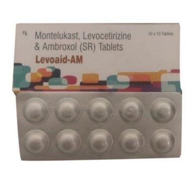Montelukast Levocetirizine And Ambroxol Tablets, 10 X 10 Tablets Pack