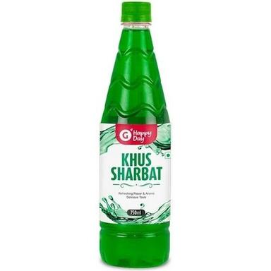 750 Ml Packed Khus Sharbat For Instant Refreshment And Rich Taste Alcohol Content (%): 2%