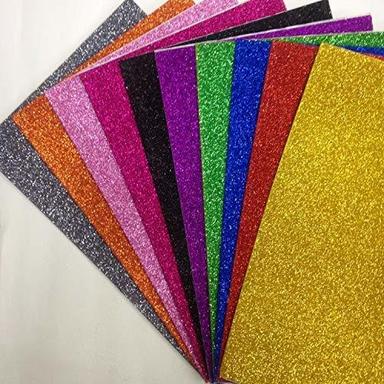 Multicolor Smooth Finish Light Weight A4 20 Glitter Sheets 1 Sided 8.5 X 11