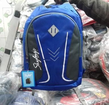 Barrier Blue And Black Color Soft Plush Velvet School Bag For School Students
