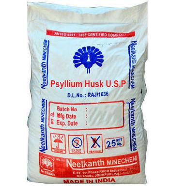 100% Natural White Dried Psyllium Husk Powder, Net Weight 25Kg Pp Bag Age Group: For Adults