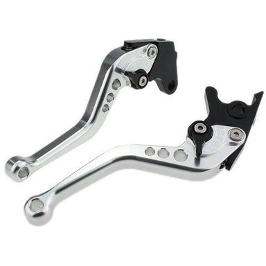 Aluminum Silver Color Rust-Proof Heavy-Duty Royal Enfield Bullet Rear Brake Lever 