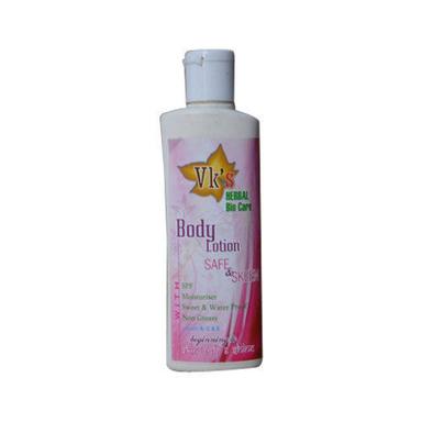 Vk'S Biocare Herbal Extracts Body Lotion For Dryness And Itchiness Color Code: White
