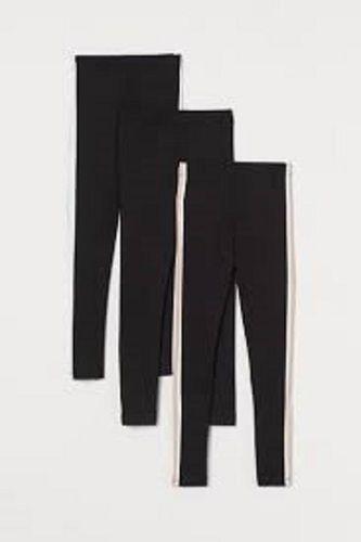 Linen Eco Friendly Lightweight Comfortable To Wear Black Sustainable Ladies Leggings