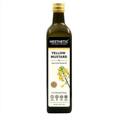 Organic Cold Pressed Yellow Mustard Oil For Cooking Application: Home
