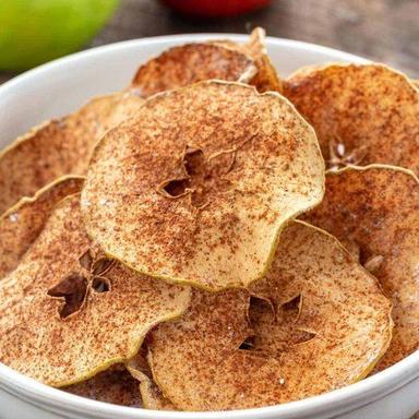  सूखे और स्वादिष्ट सेब के चिप्स 1 महीने की शेल्फ लाइफ और 100% सेब प्रसंस्करण प्रकार: फ्राइड 