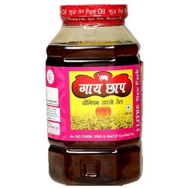 100 Percent Fresh No Added Preservatives Gai Chhap Organic Mustard Oil Grade: A