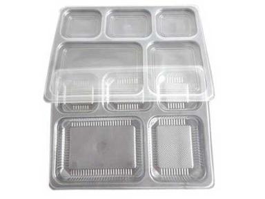 Leakproof Food Grade Safe Virgin Plastic Disposable Meal Tray