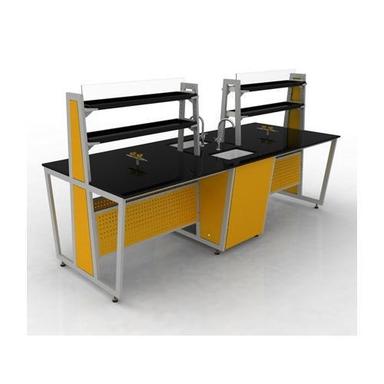  विभिन्न रंगों में आता है मेटल बॉडी और वुडन लेबोरेटरी टेबल जिसमें उच्च भार वहन क्षमता होती है 