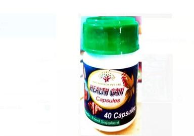 Health Gain Ayurvedic Food Supplements Capsules, Pack Of 40 Capsules Age Group: For Adults