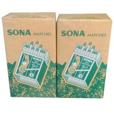 Hotel Eco Friendly, Easy To Open And Close Sona Wooden Safety Matches Box 