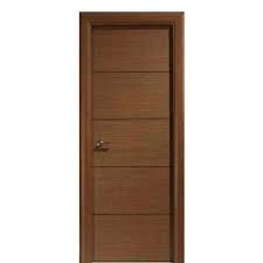 Long Lasting Durable Strong Solid Matt Finish Brown Plain Laminated Door Application: Floor