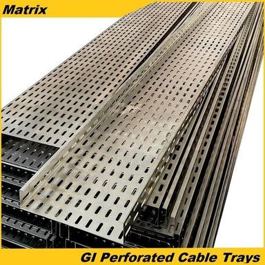 Pre And Mill Galvanized GI Perforated Cable Trays