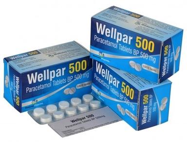 Wellpar 500 Mg Paracetamol Tablets, 10 X 10 Tab General Medicines
