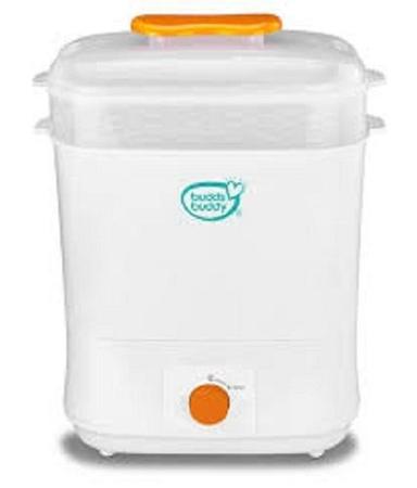 Highly Durable Plastic Automation Steam Sterilizer For Baby Bottles Pacifiers Chamber Size: 5-10