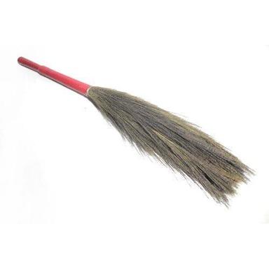Dry Coconut Soft Round Grass Broom Stick, Helps You Clean The House, Reach To The Darkest Corner Shelf Life: 6 Months