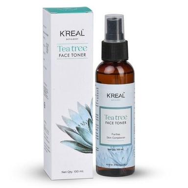 Herbal Products 100 Ml Tea Tree Face Toner For Purifies Skin Complexion