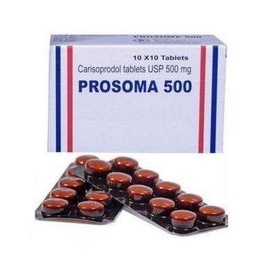 Usp 500 Mg Prosoma 500, 10 X 10 Tablet Cool And Dry Place