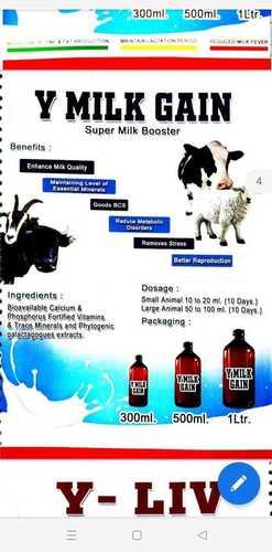Longer Shelf Life Y Milk Gain Super Milk Booster Liquid Herbal Veterinary Drug