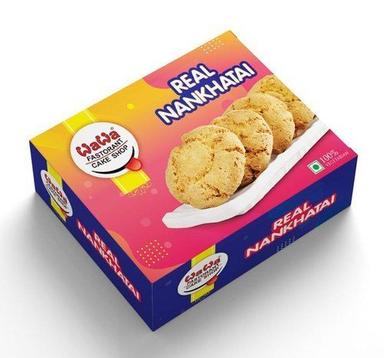 Normal Sweet And Tasty Delicious Flavor Round Shape Real Baked Nankhatai Biscuit 
