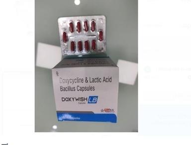 Doxy Wish, Doxycycline & Lactic Acid Bacillus Capsules, To Treat Bacterial Infections Storage: Cool And Dry Place
