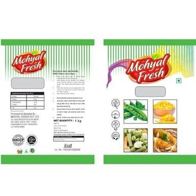 100% Pure And Frozen 1 Kg Pack Of Mohyal Fresh Frozen Green Peas Broken (%): 2%