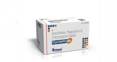 Cyclofit Mr Aceclofenac, Paracetamol And Chlorzoxazone Tablets, Used To Reduce Pain And Inflammation Age Group: Adult