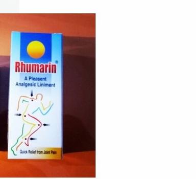 Rhumarin A Pleasent Analgesic Liniment For Treat Minor Aches And Pains Of The Muscles And Joints Application: Pharmaceutical Industry