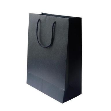  सुरक्षा 100% सादा काला कागज उपहार कैरी बैग, पुन: प्रयोज्य और पर्यावरण के अनुकूल 
