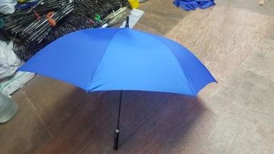 Blue Automatic Large Golf Umbrella, Color Variant Available, Plastic Handle