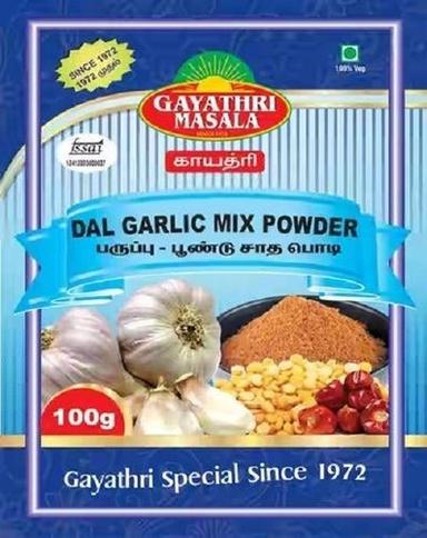 Brown Natural Hygienically Prepared Gayathri Masala Dal Garlic Pure Mix Powder
