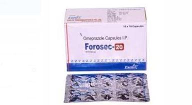 Forosec-20 Omeprazole Capsules Lp, Reduces The Amount Of Acid Produced In Stomach General Medicines